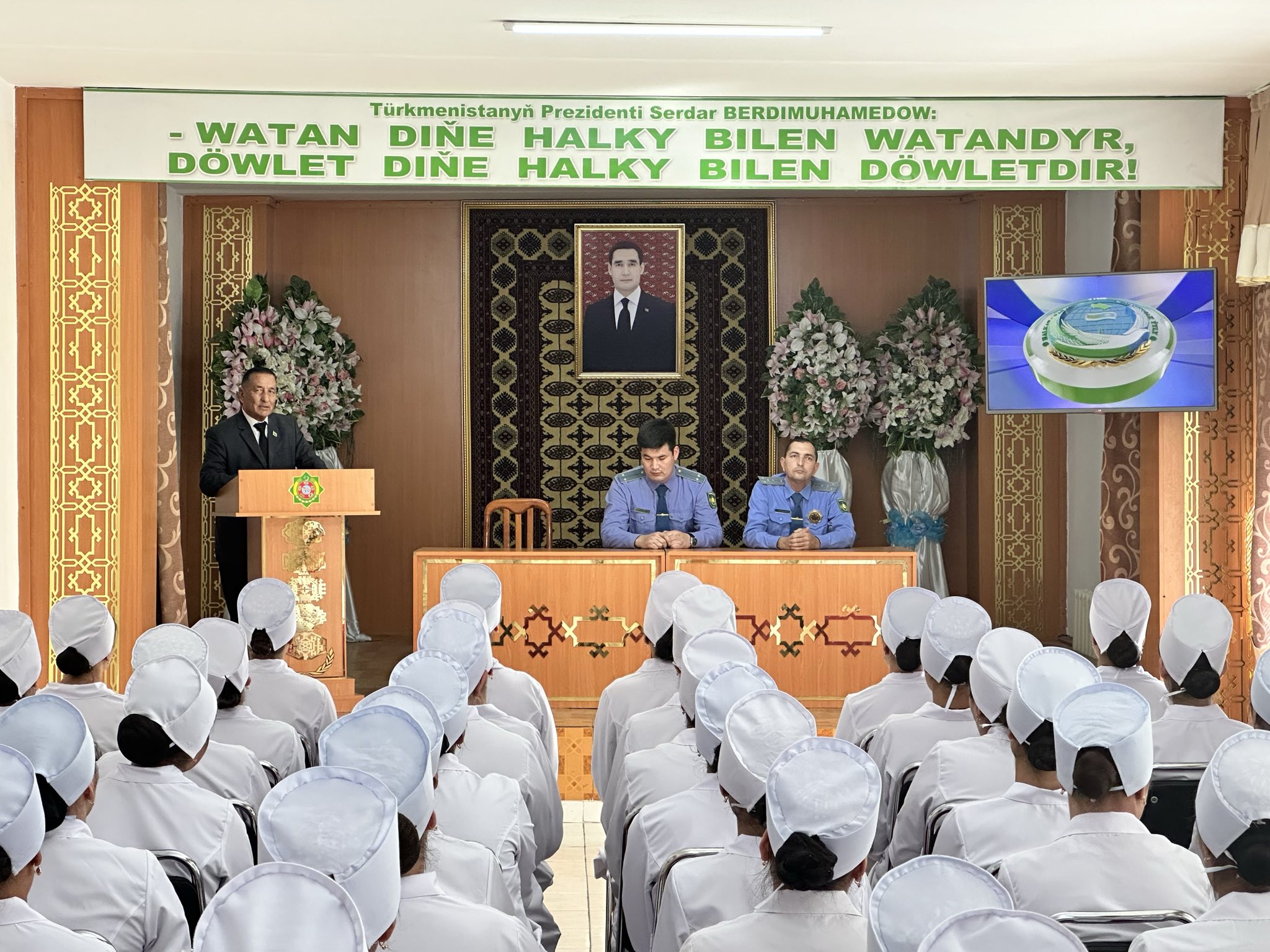 Ýol hereketiniň howpsuzlygy – ömrümiziň rahatlygy.